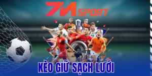 Ví dụ minh hoạ kèo giữ sạch lưới trong bóng đá